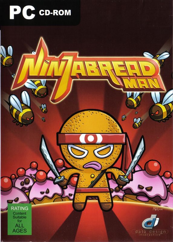 Ninjabread Man box art for Playstation 2